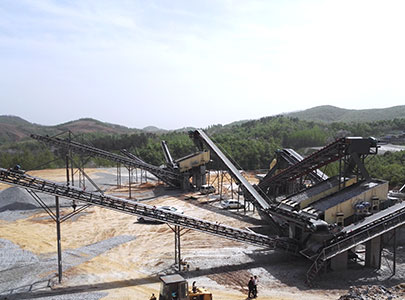 福建漳州大型河卵石制砂生产线
